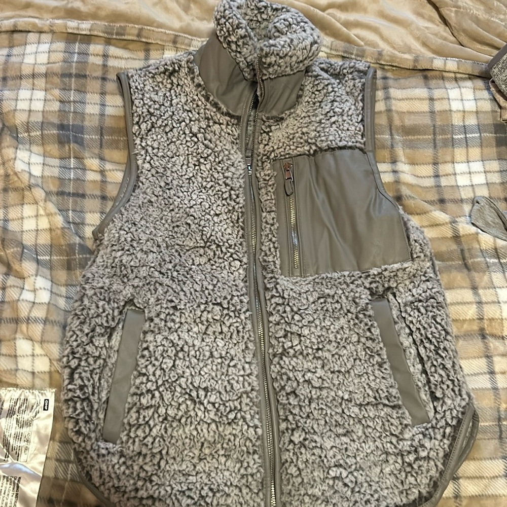 Abercrombie Grey Vest